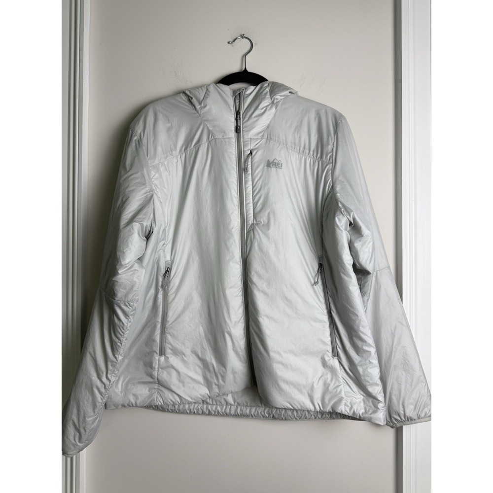 REI Co-op 650 Primaloft Hooded Jacket Sz XL Packable Gorpcore Lightweight